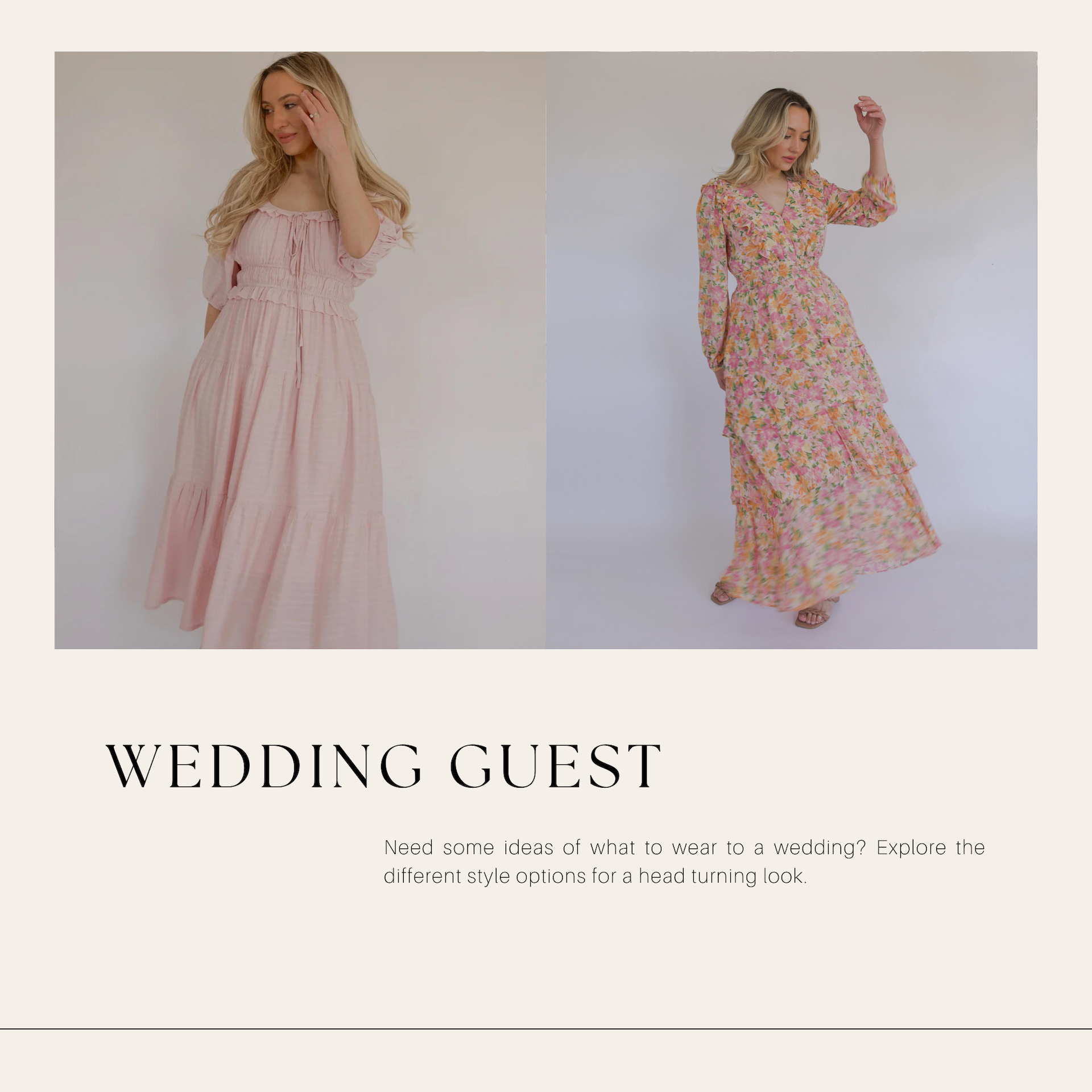 Spring Dresses For Wedding Guest