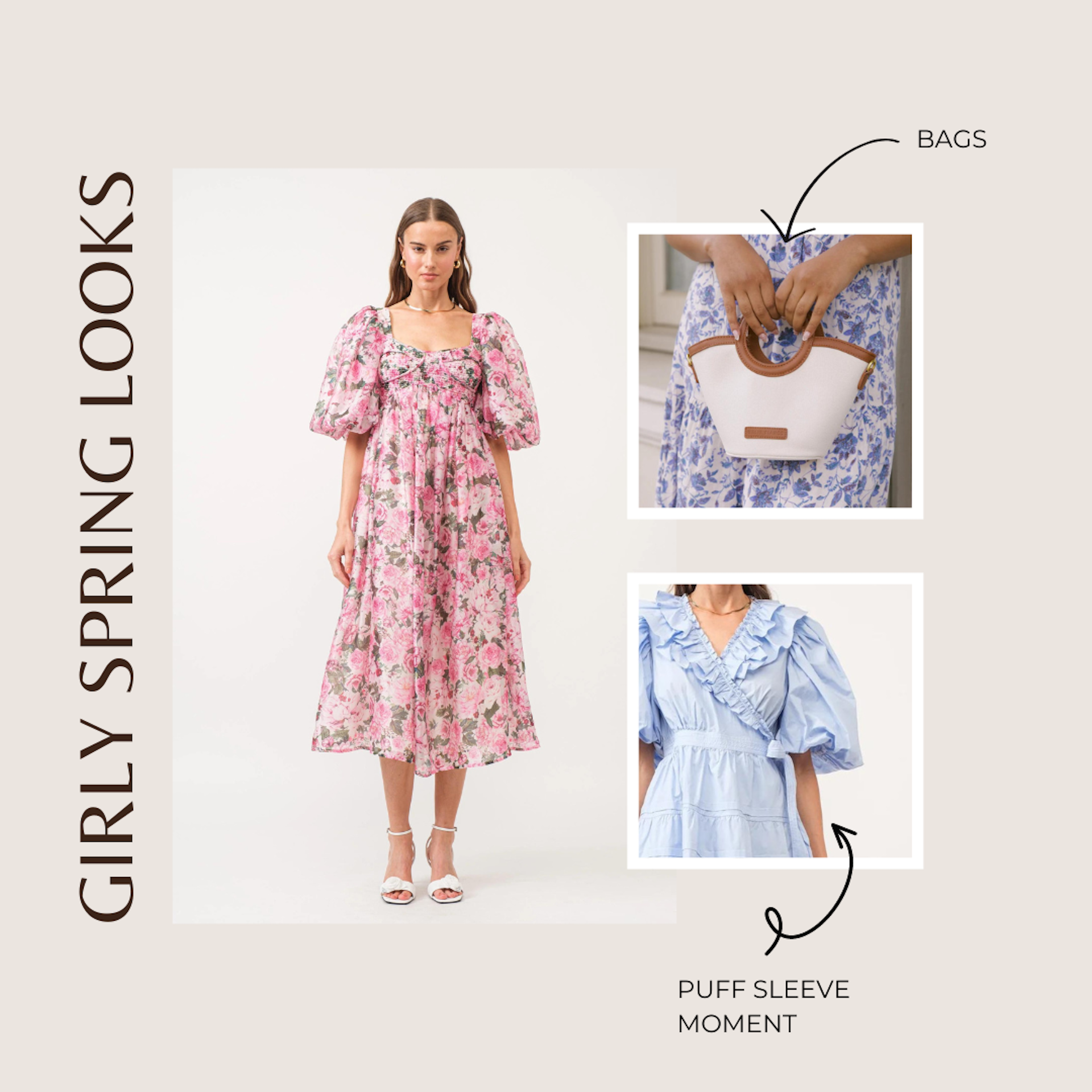 Girly Dresses & Chic Ensembles For Spring