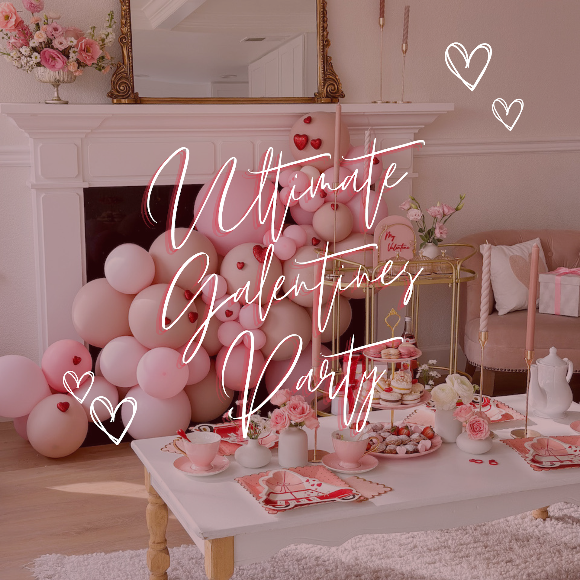 how to plan a galentines party