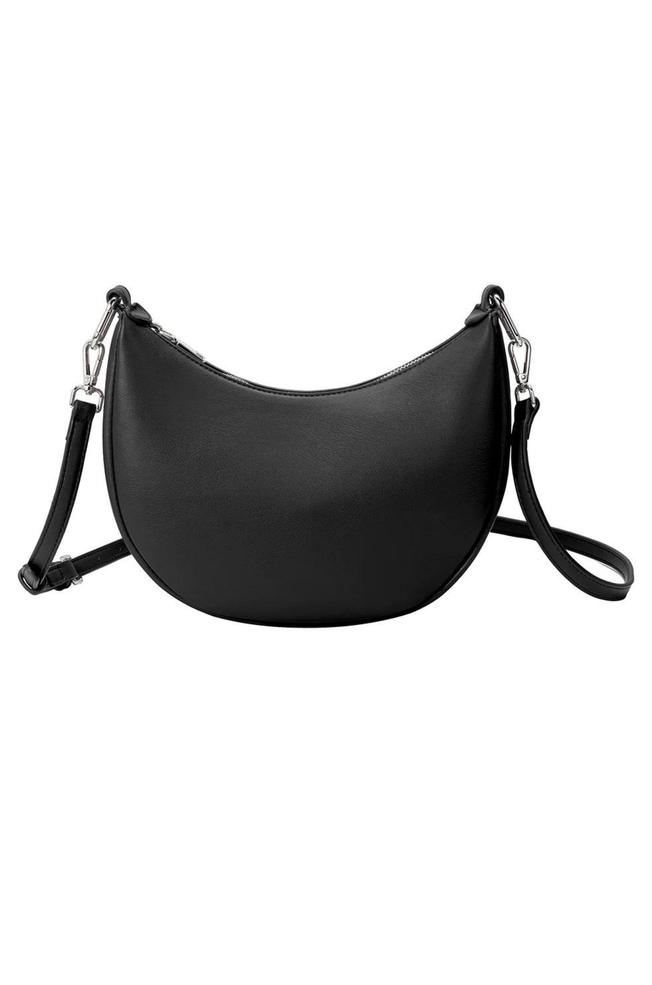 Sasha Black Vegan Crossbody Bag