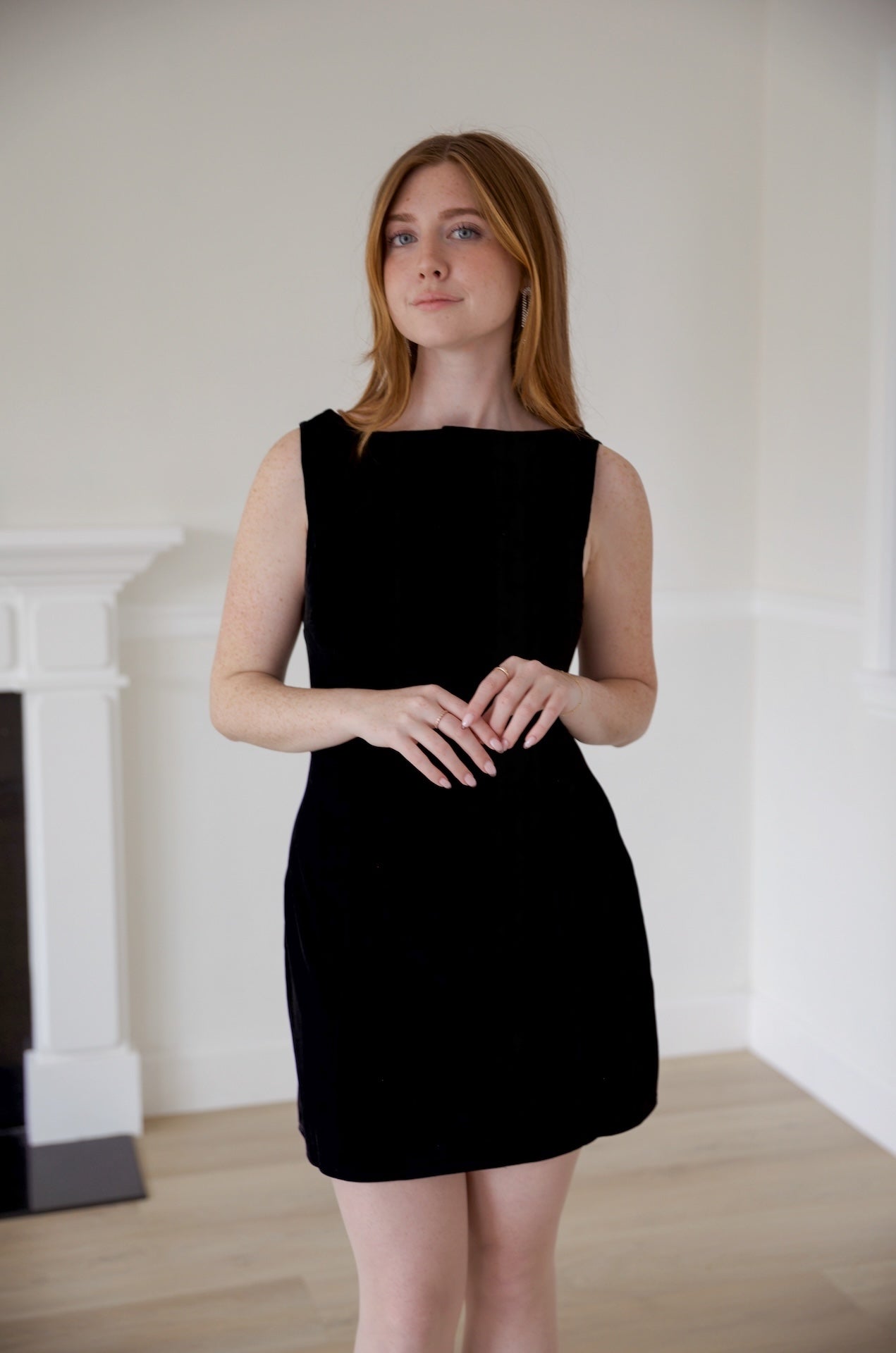 Black Velvet Dress