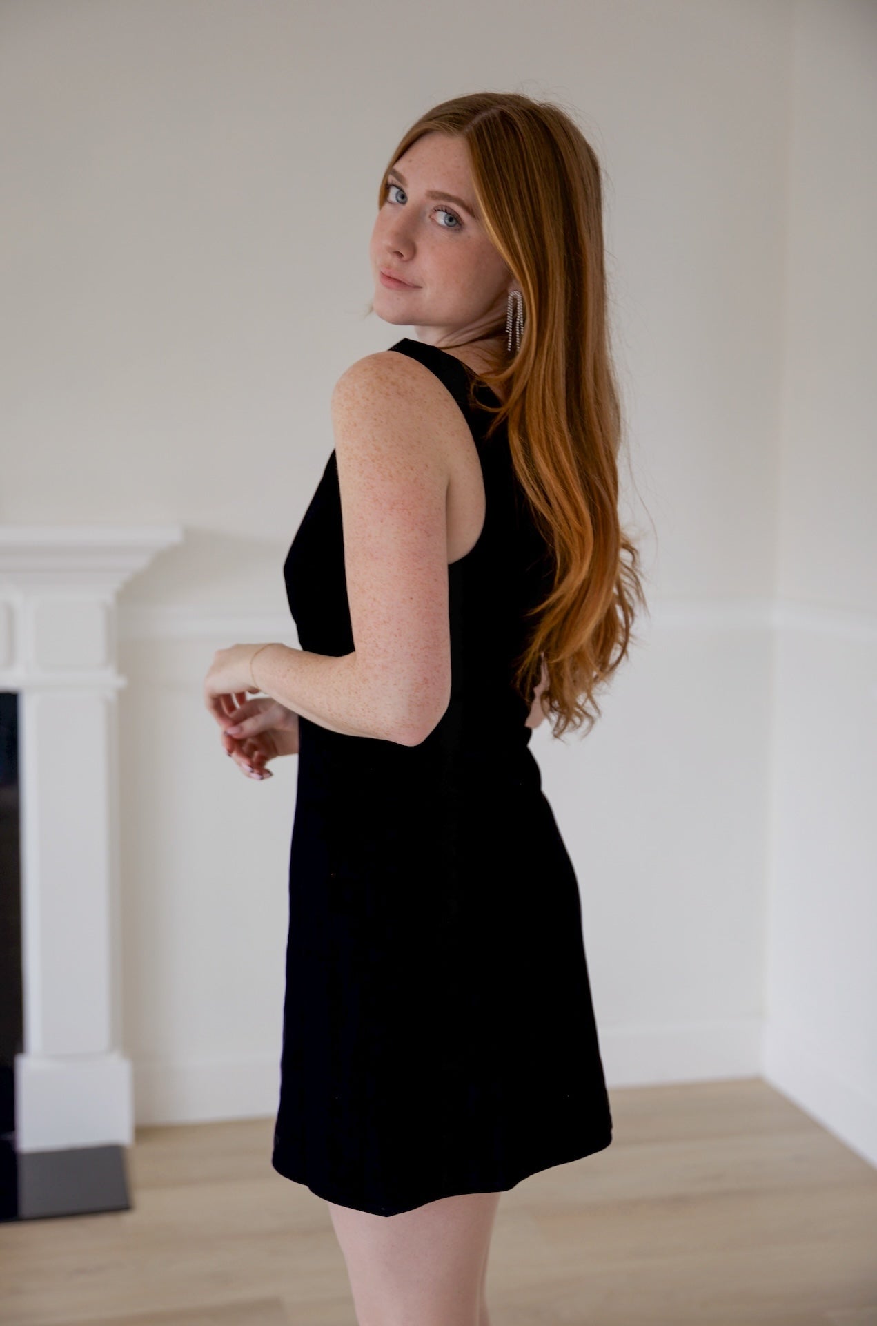 Black Velvet Dress