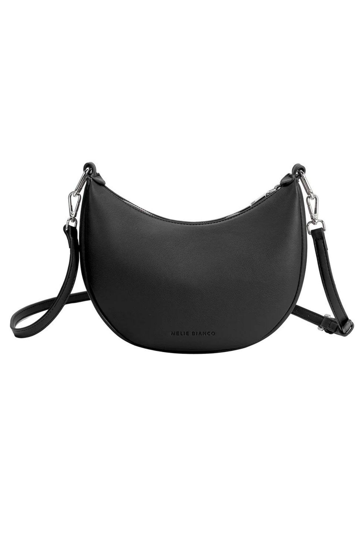 Sasha Black Vegan Crossbody Bag