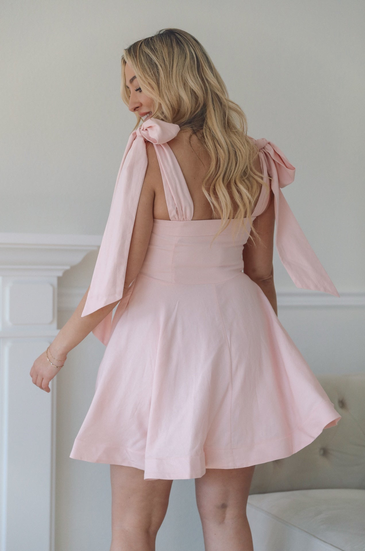 Pink Bow Dress