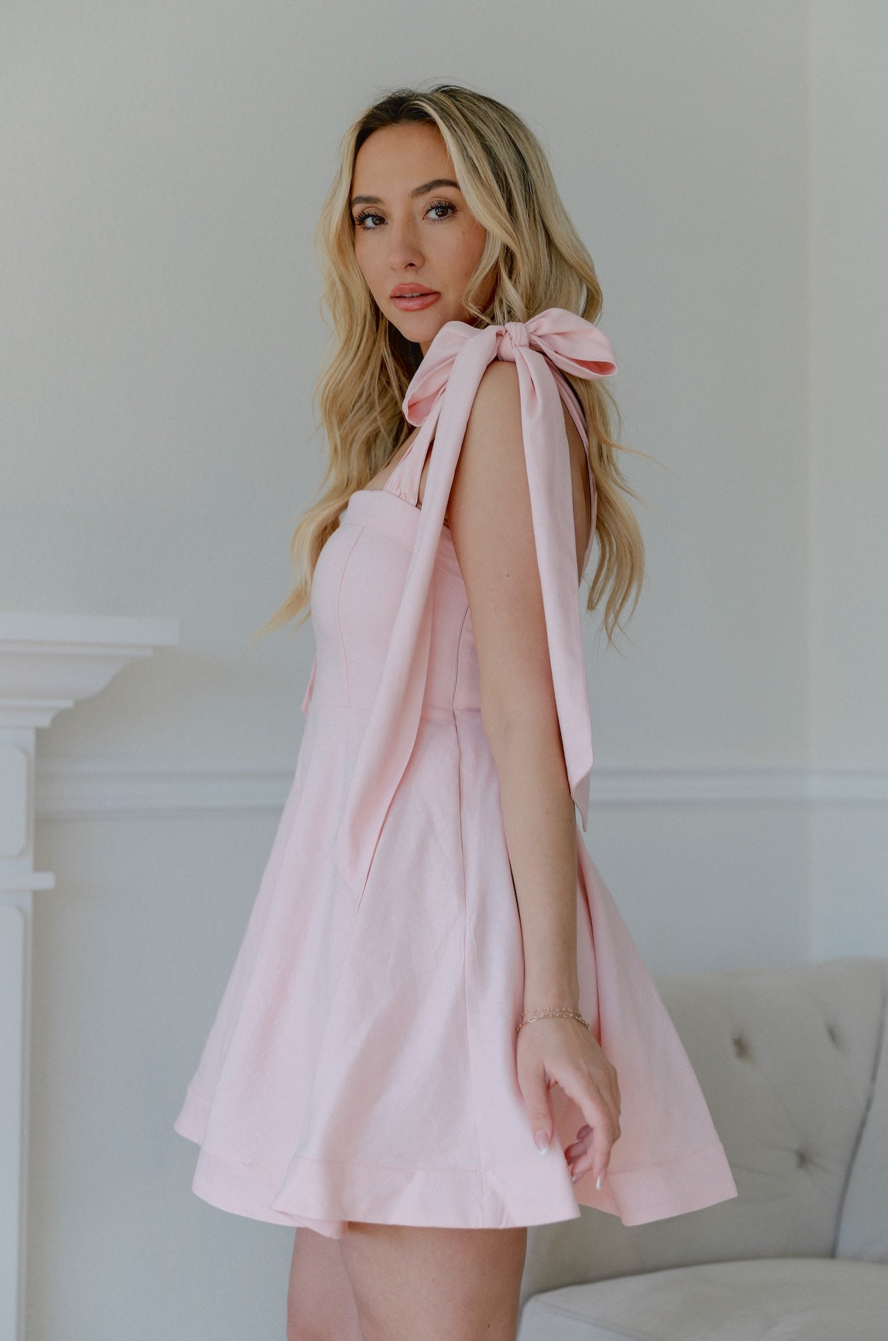 Pink Bow Dress