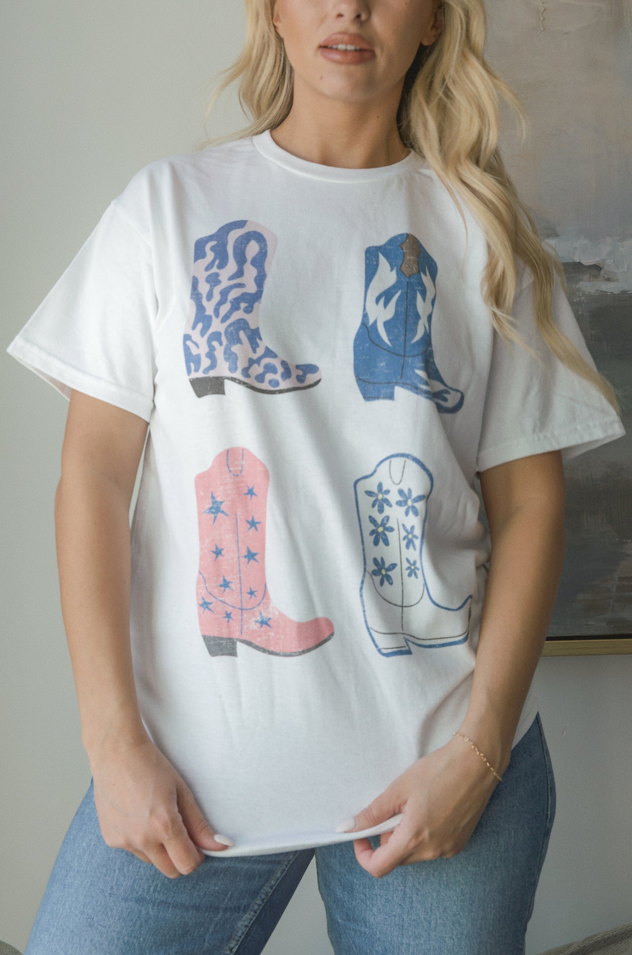Cowgirl Boots Graphic Tee