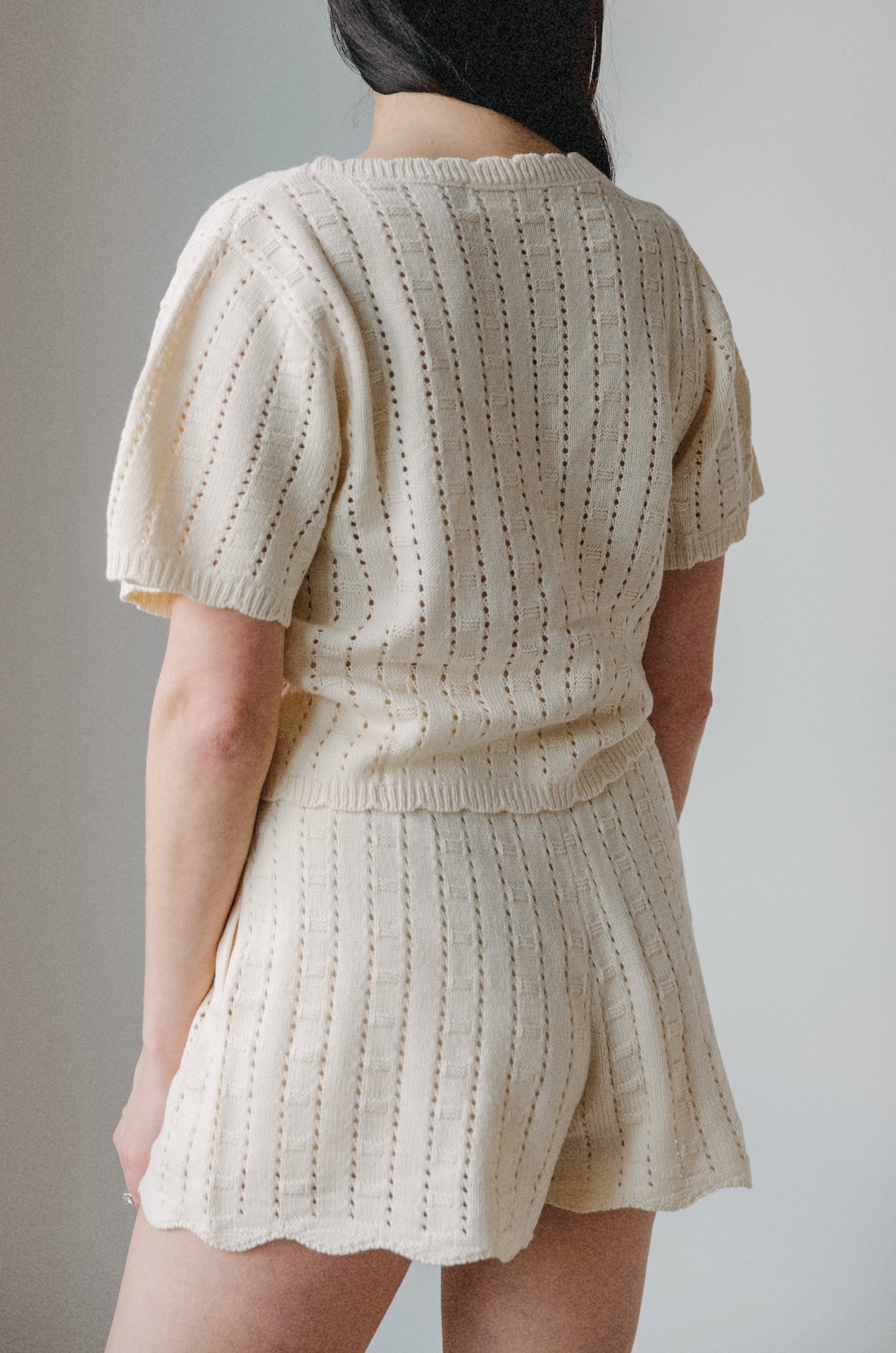 Sweater and Shorts Set