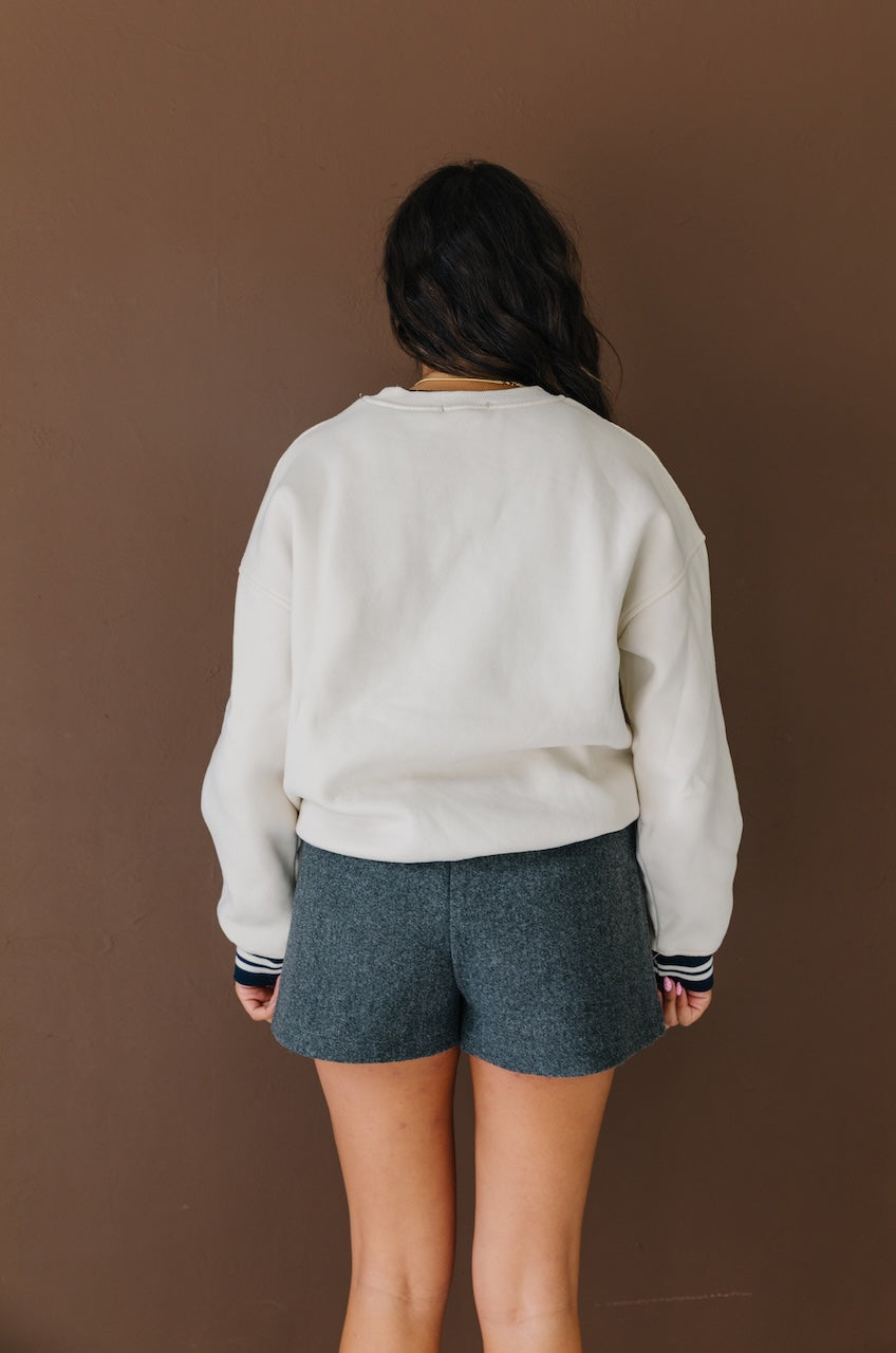1987 Be Kind Embroidered Fleece Sweatshirt