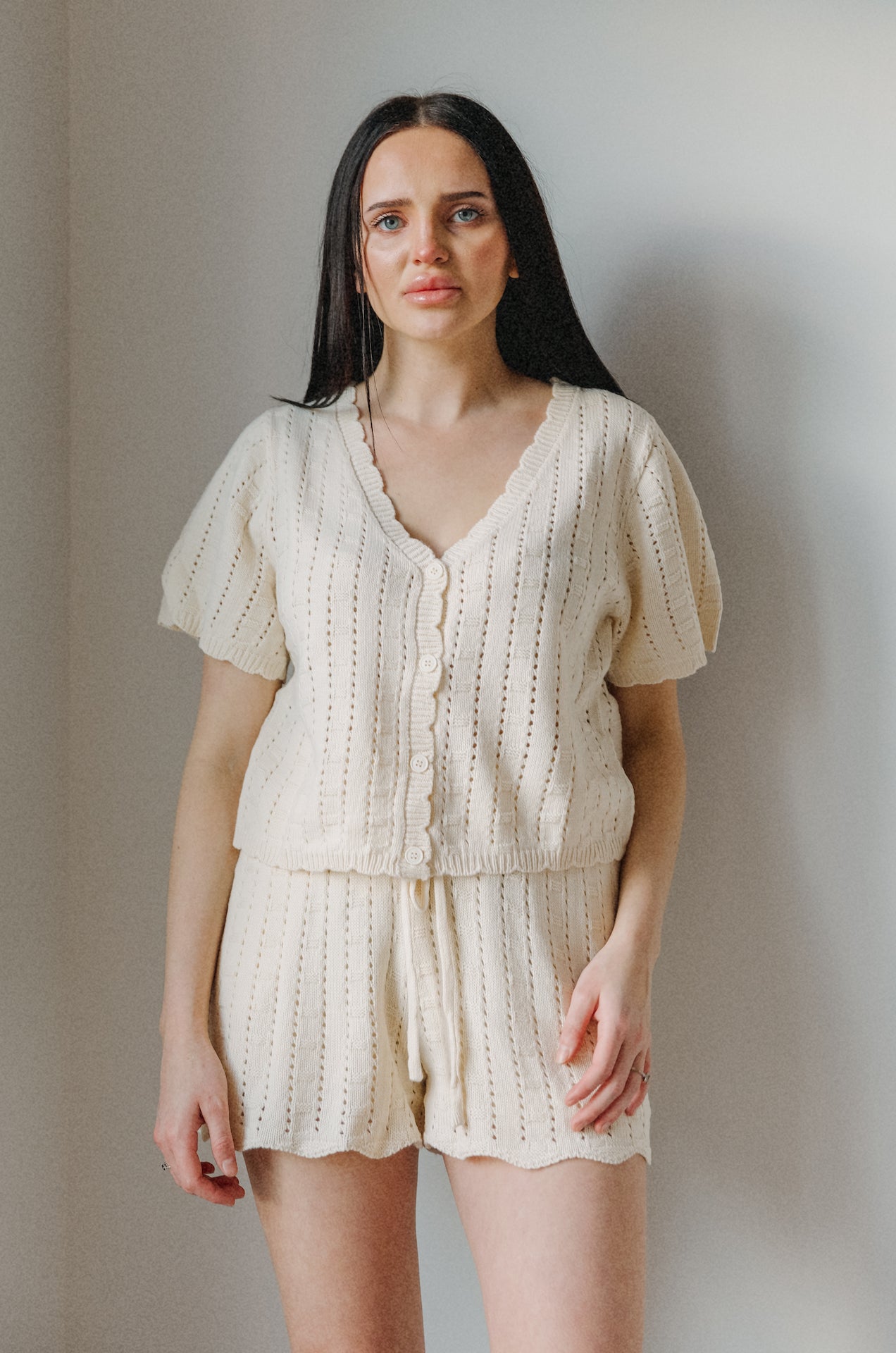 Sweater and Shorts Set