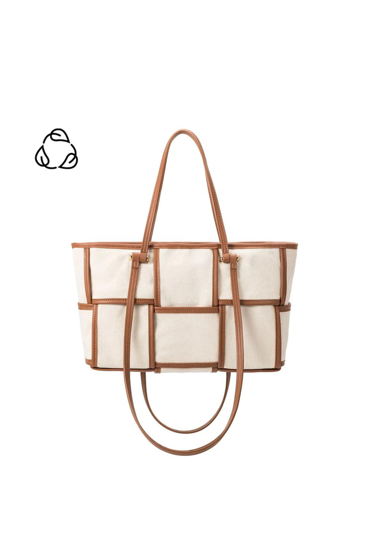 Delany Saddle Recycled Vegan Tote Bag