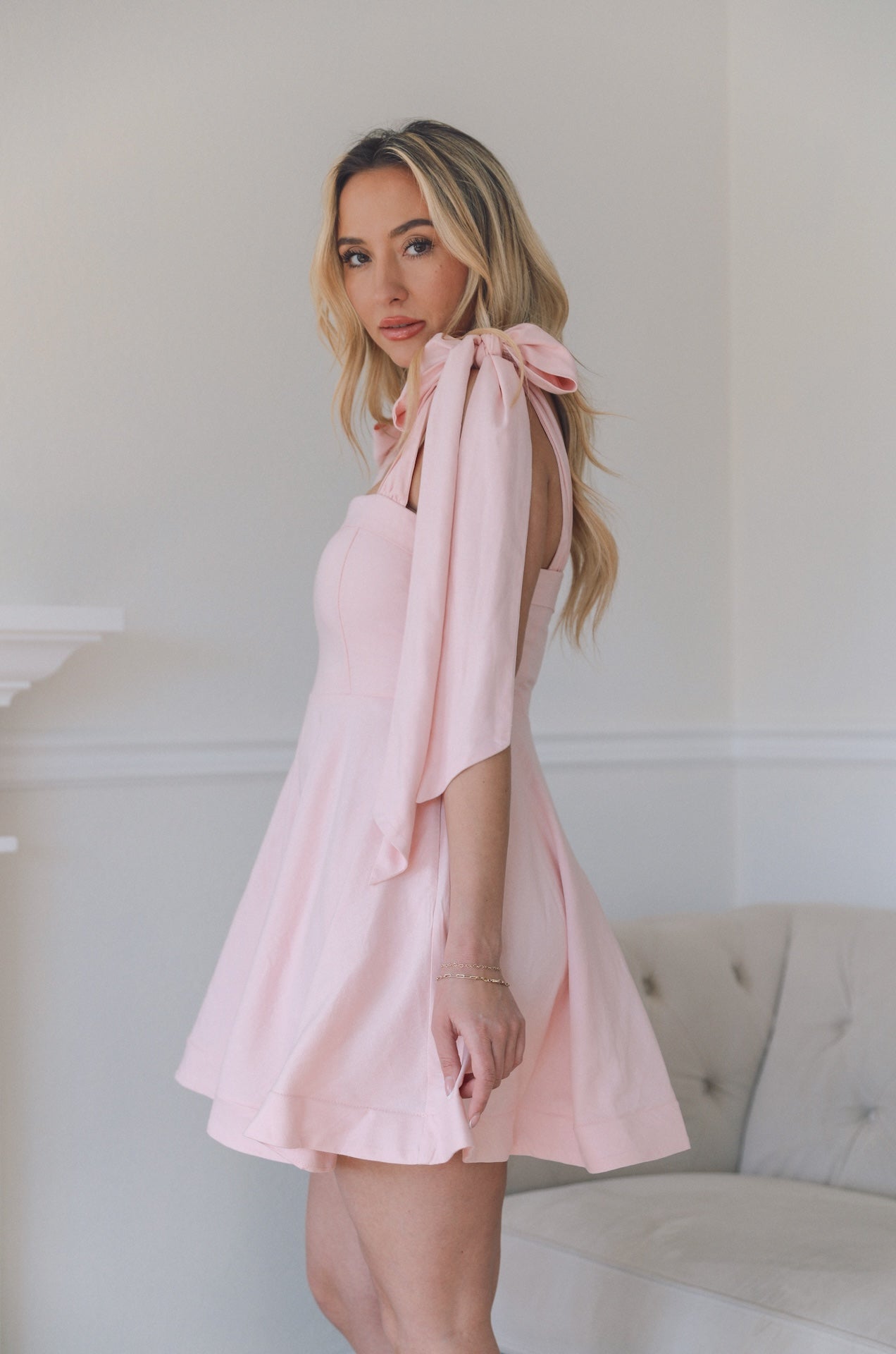 Pink Bow Dress