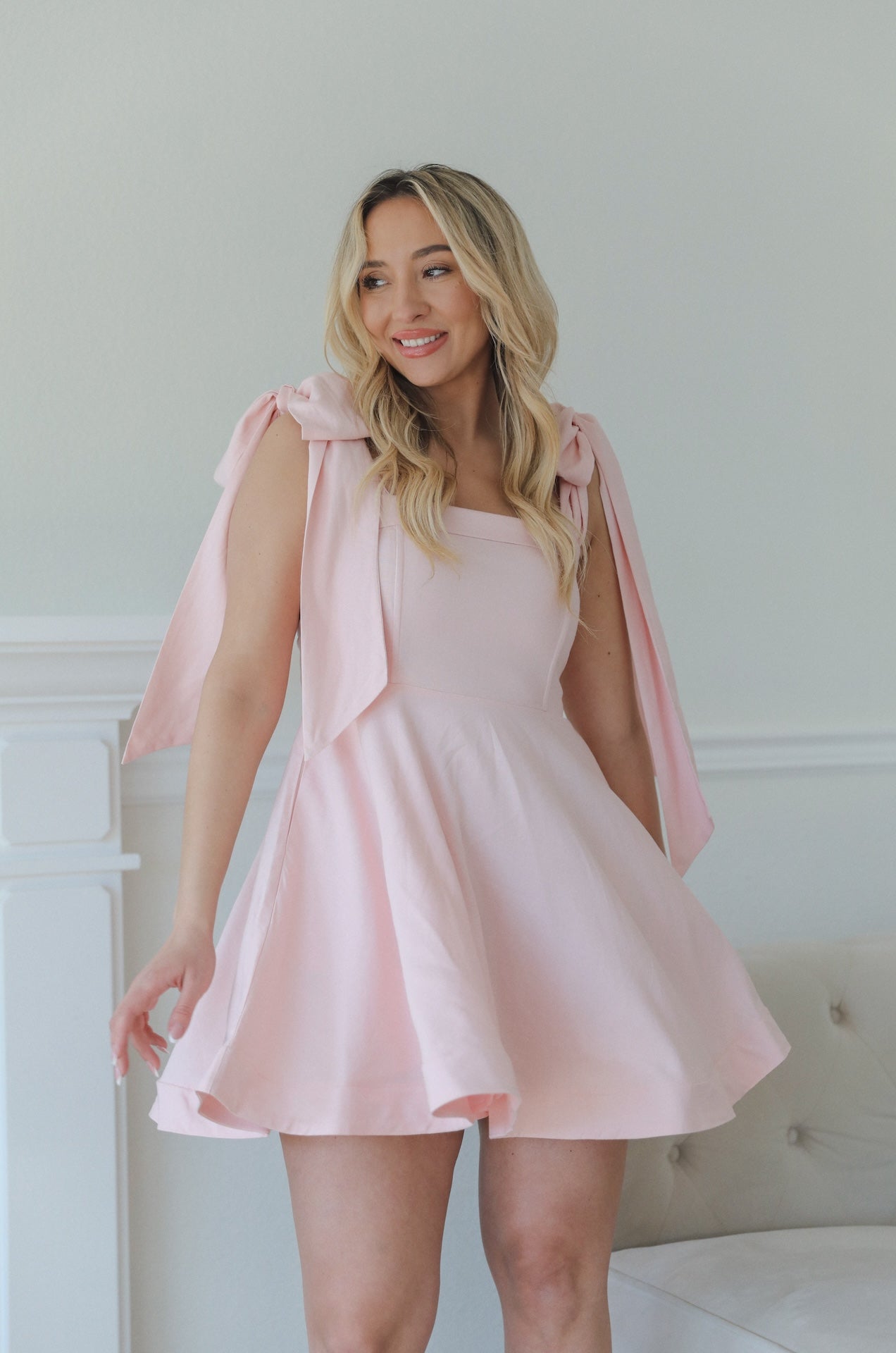 Pink Bow Dress