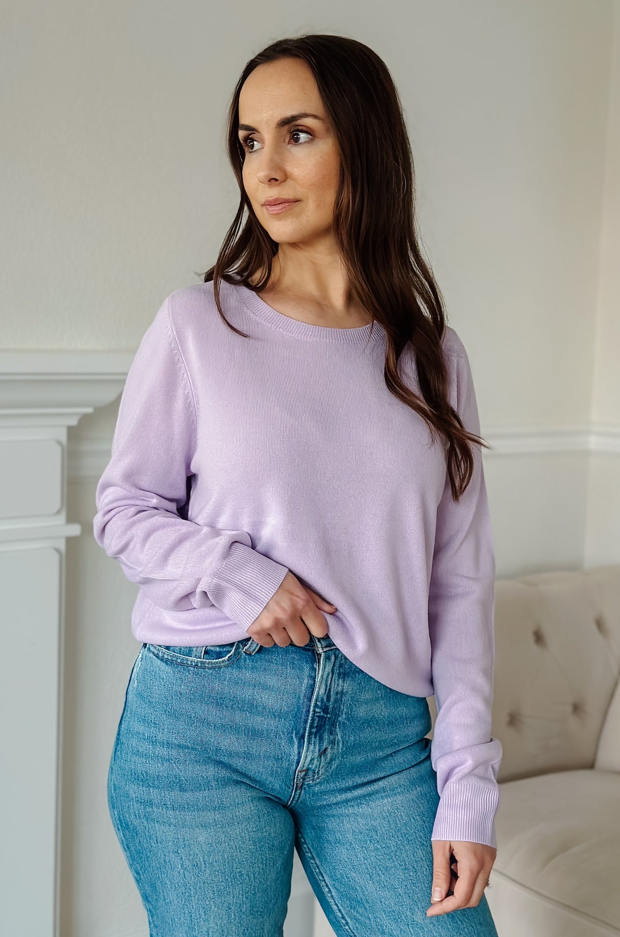 Lavender Sweater