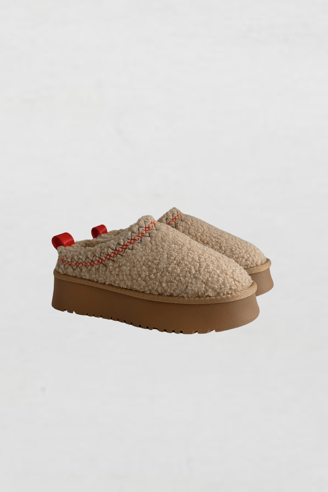 Platform Sherpa Slippers