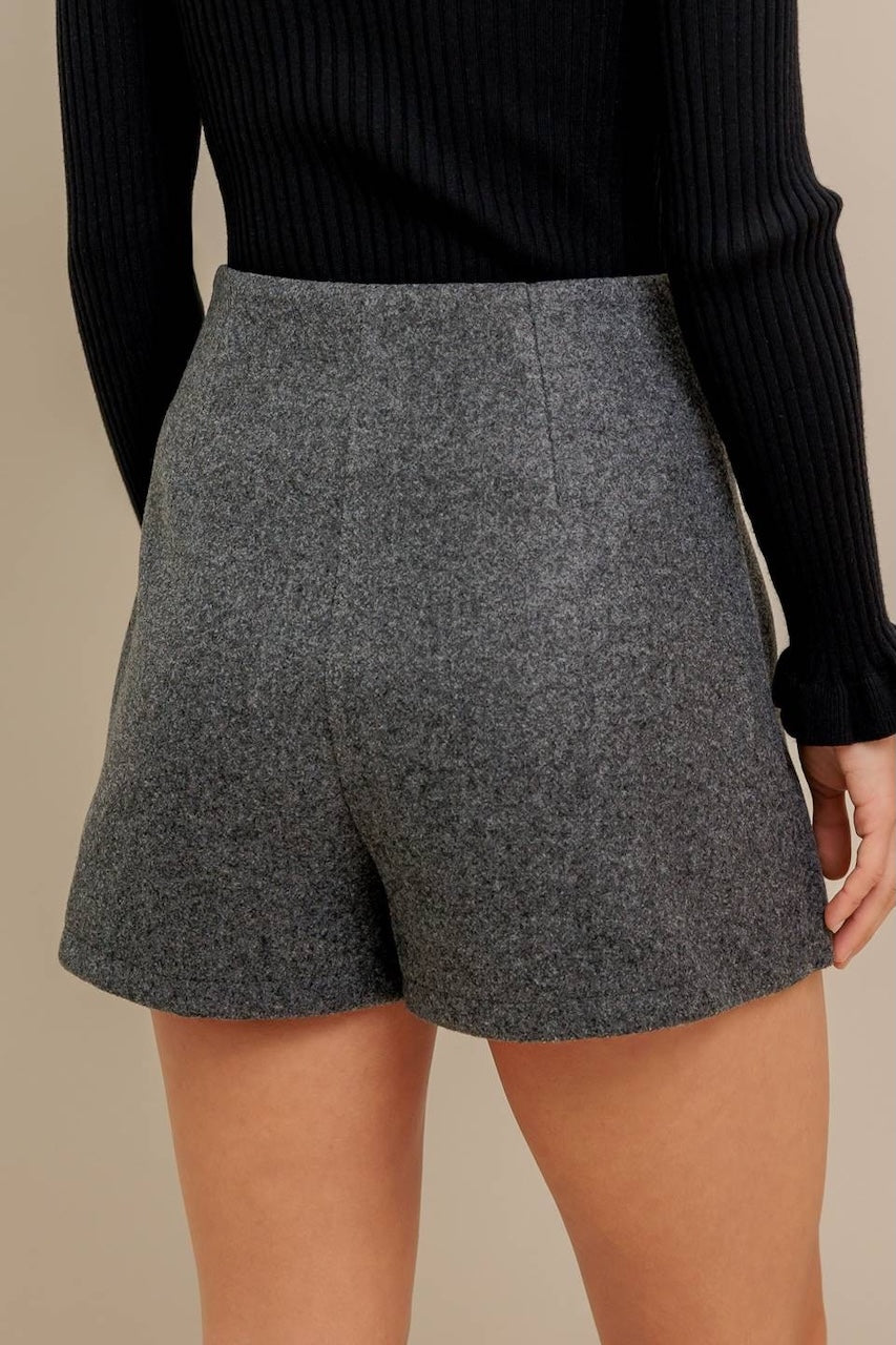 Grey Mini Skort