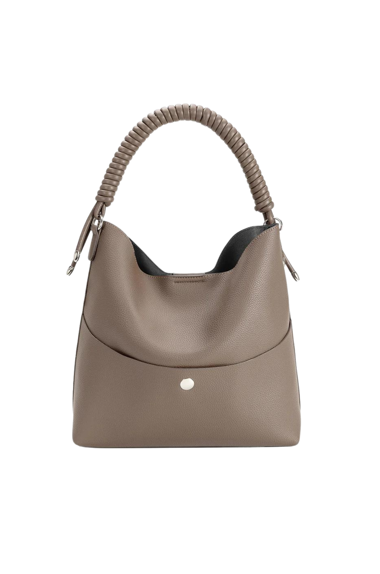 Molly Taupe Large Tote Bag