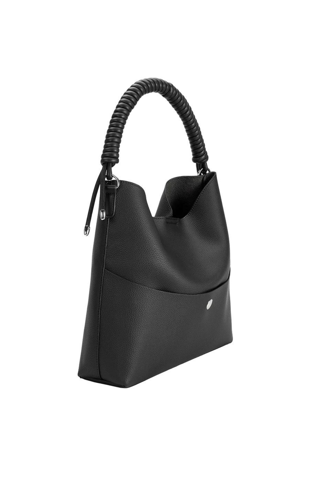 Molly Black Recycled Vegan Tote Bag