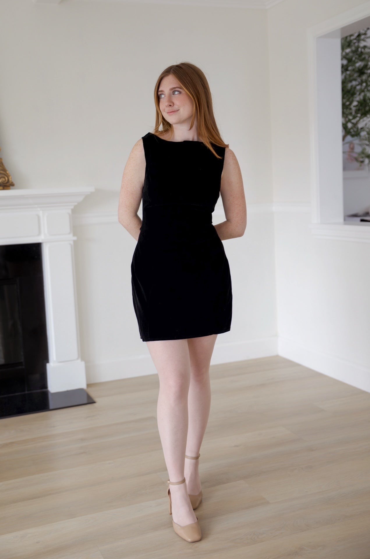 Black Velvet Dress