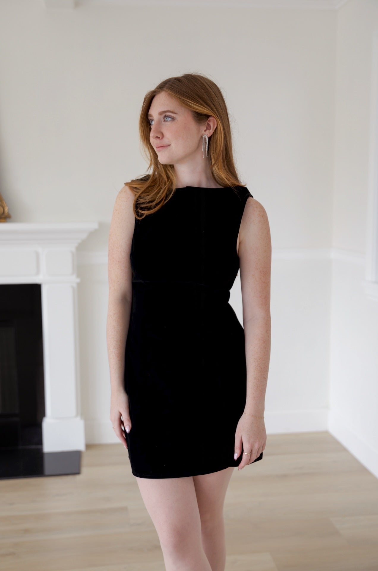Black Velvet Dress
