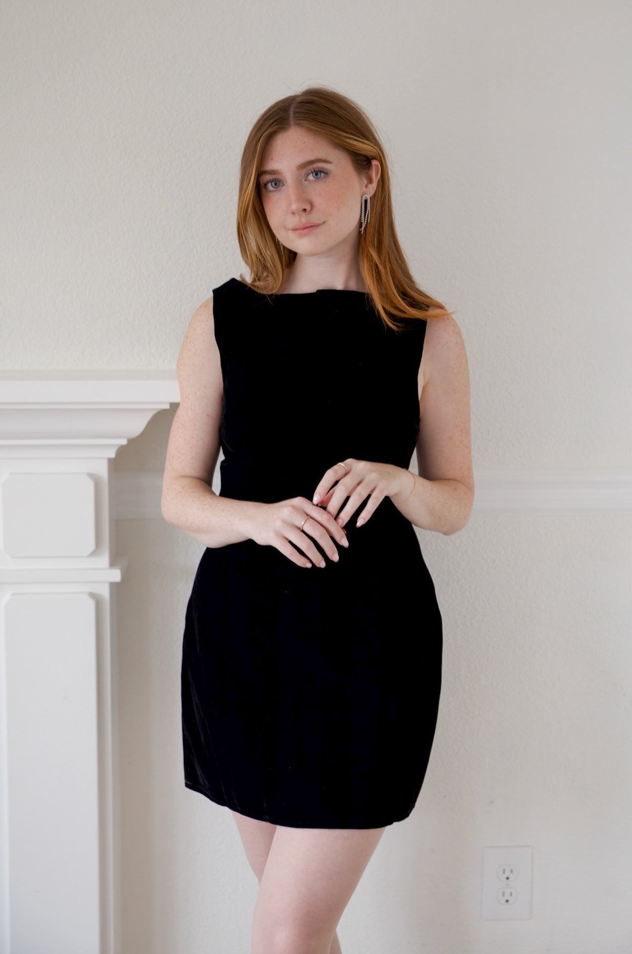 Black Velvet Dress