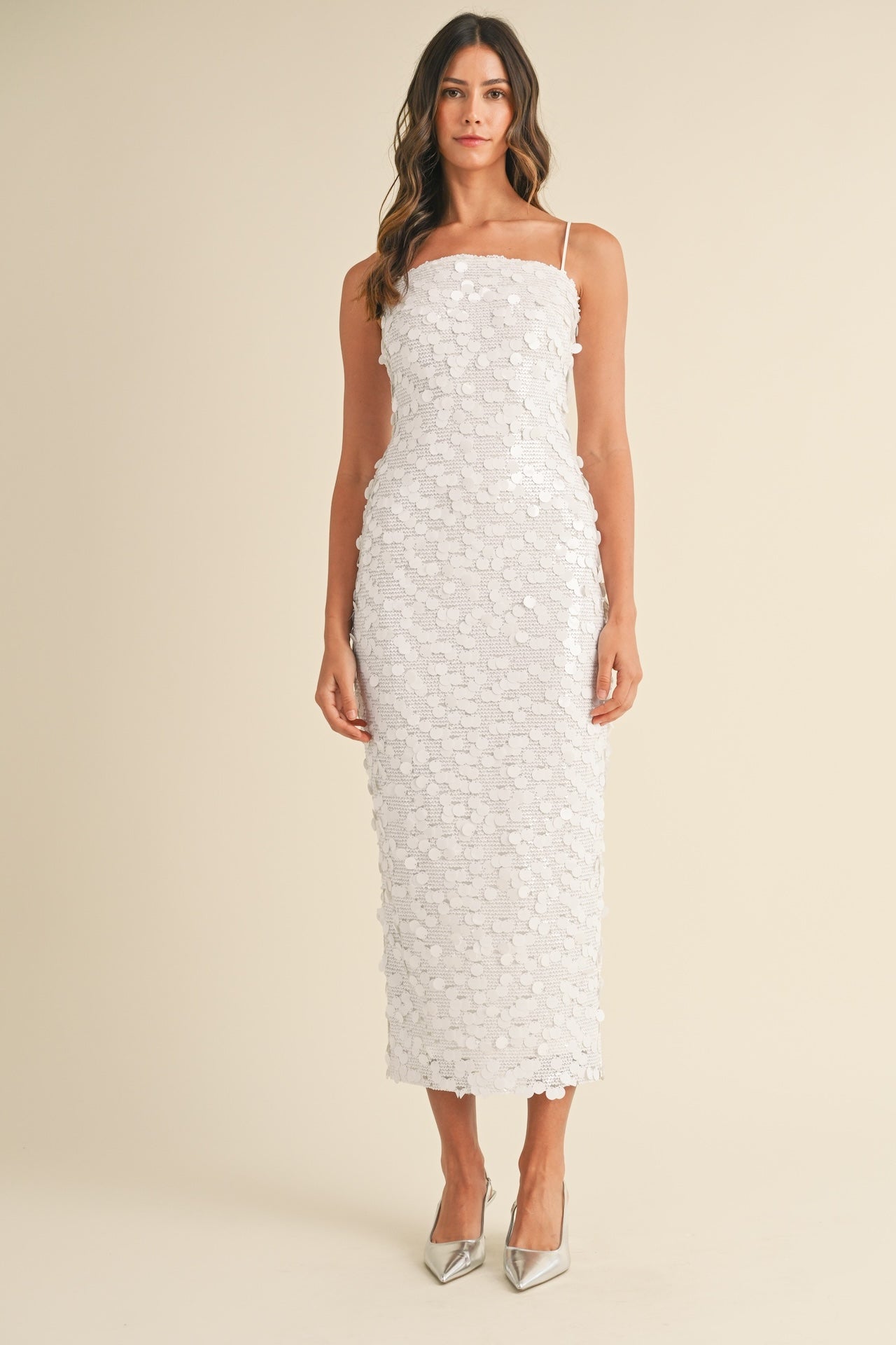 White Spaghetti Strap Dress White Spaghetti Strap Dress