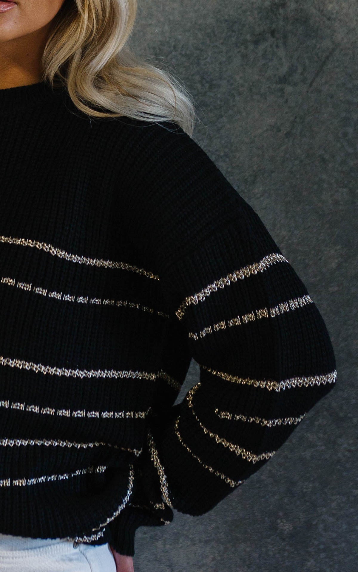 Touch Of Gold Sweater