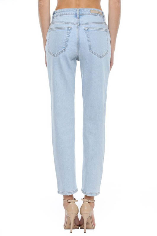 Dion High Waisted Straight Jean