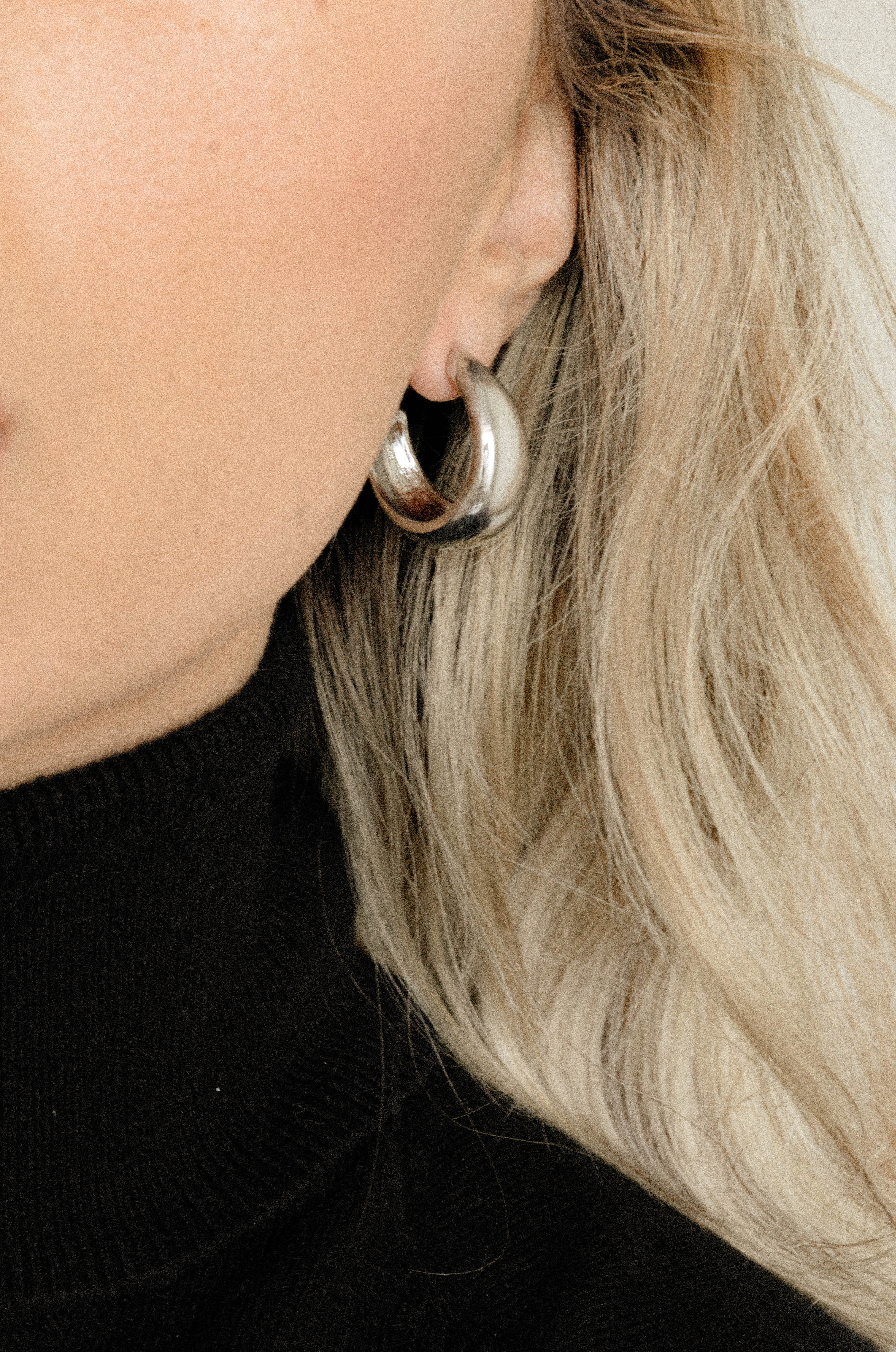 Statement Sterling Silver Hoops