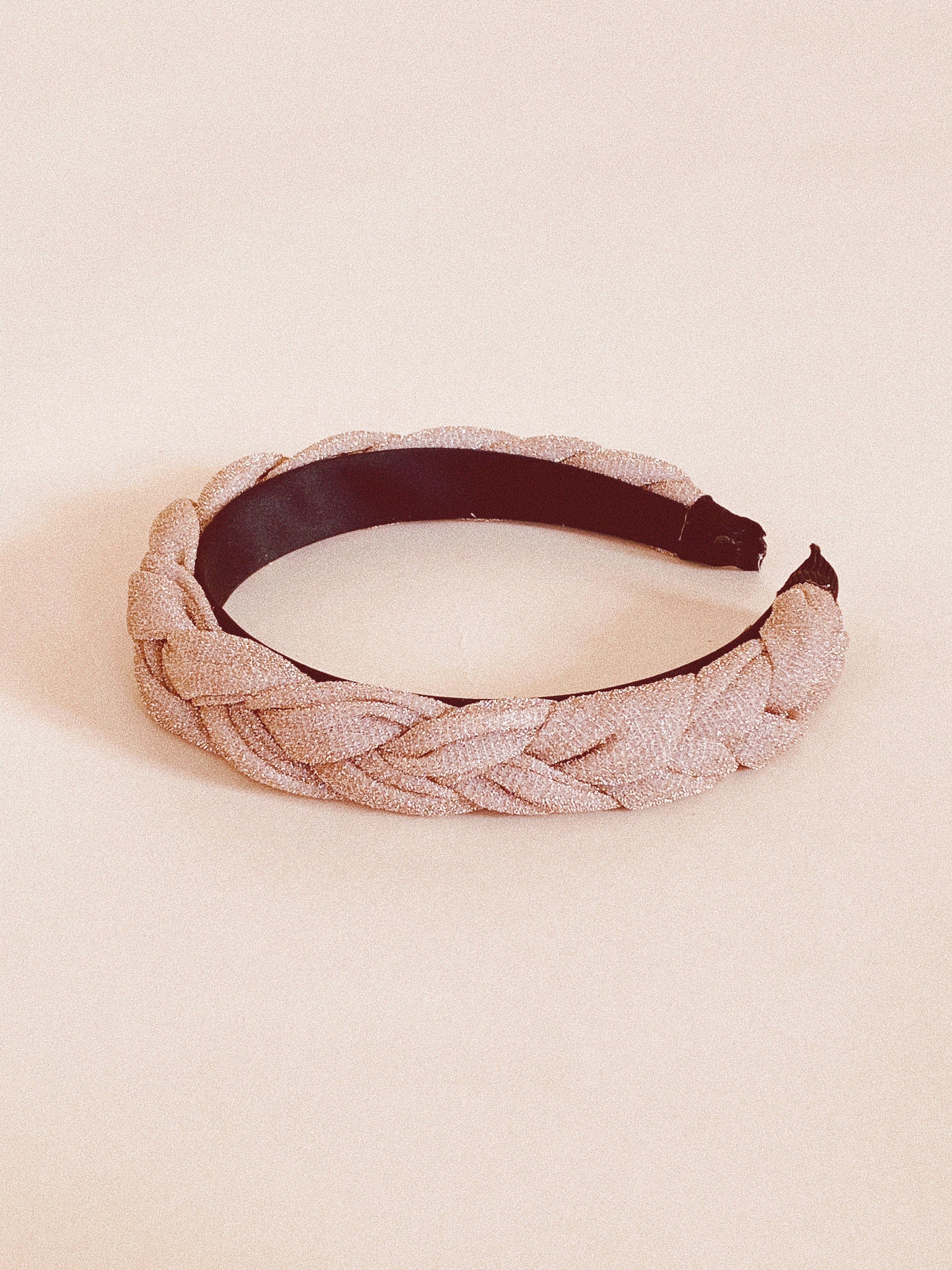 Rose Gold Braided Headband