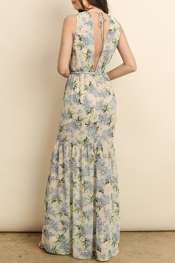 Delicate Blooms Maxi Dress