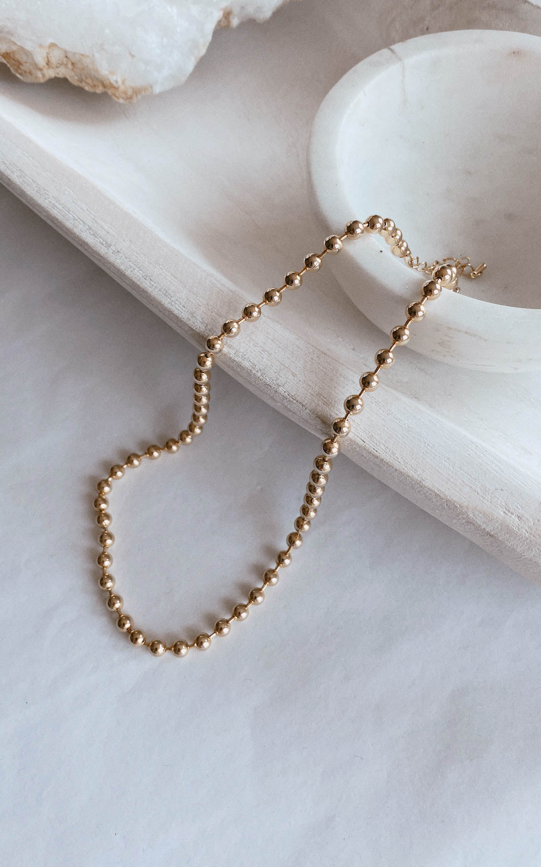 Dainty Ball Necklace