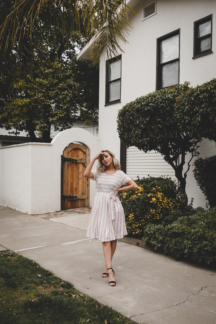 Ariana Striped Dress - Final Sale