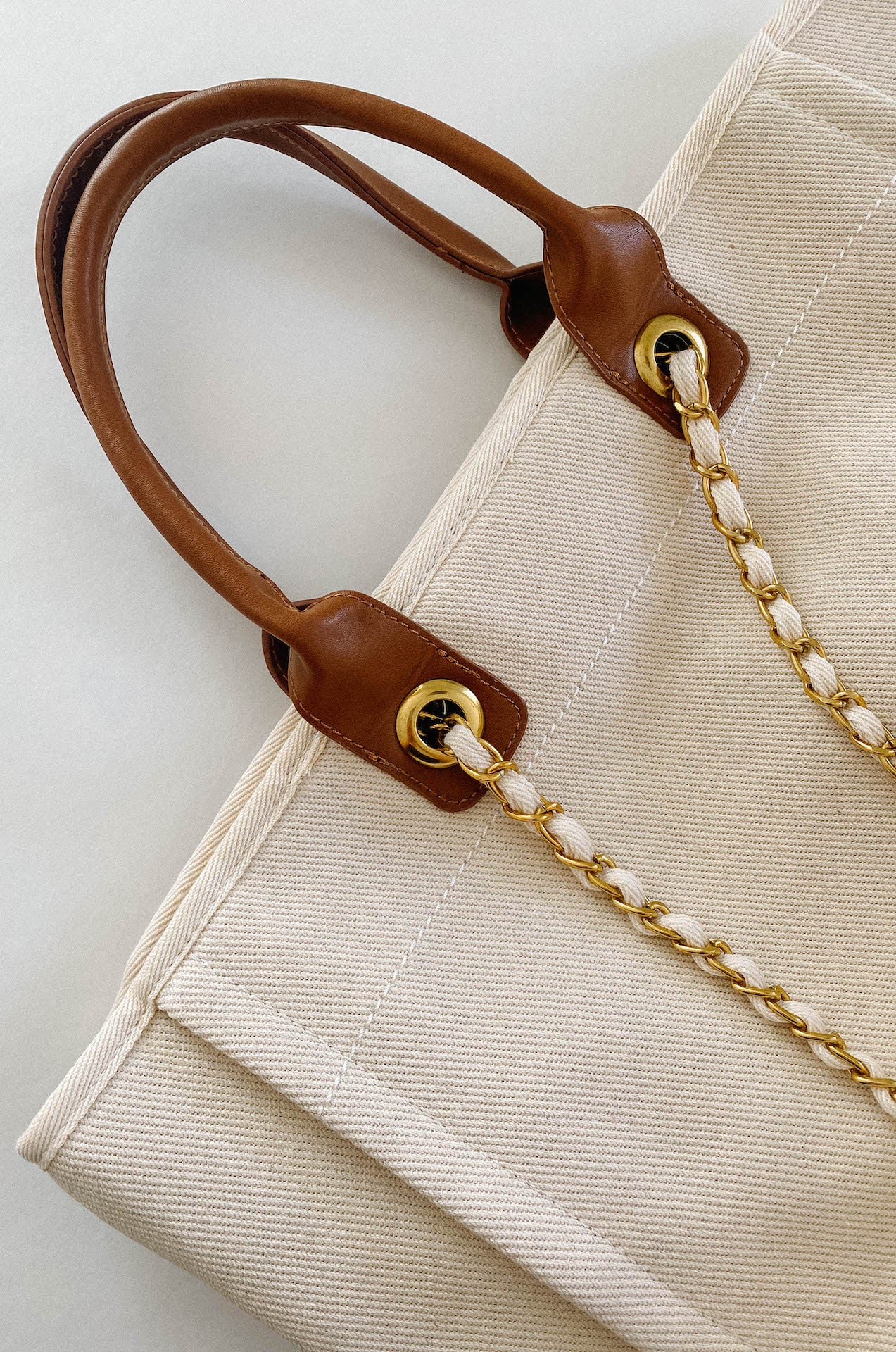 designer inspired canvas tote bag