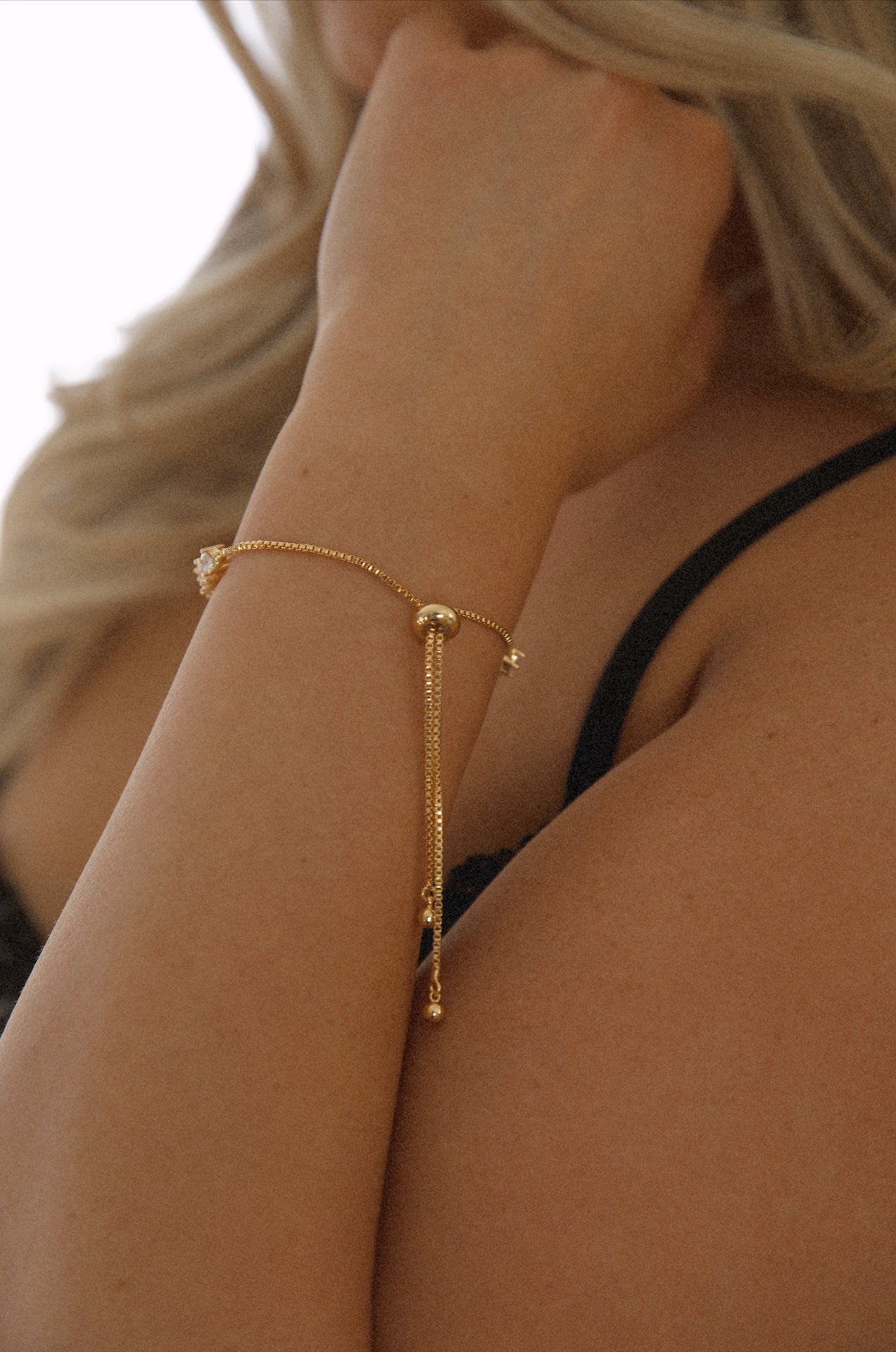 Heart Tennis Bracelet
