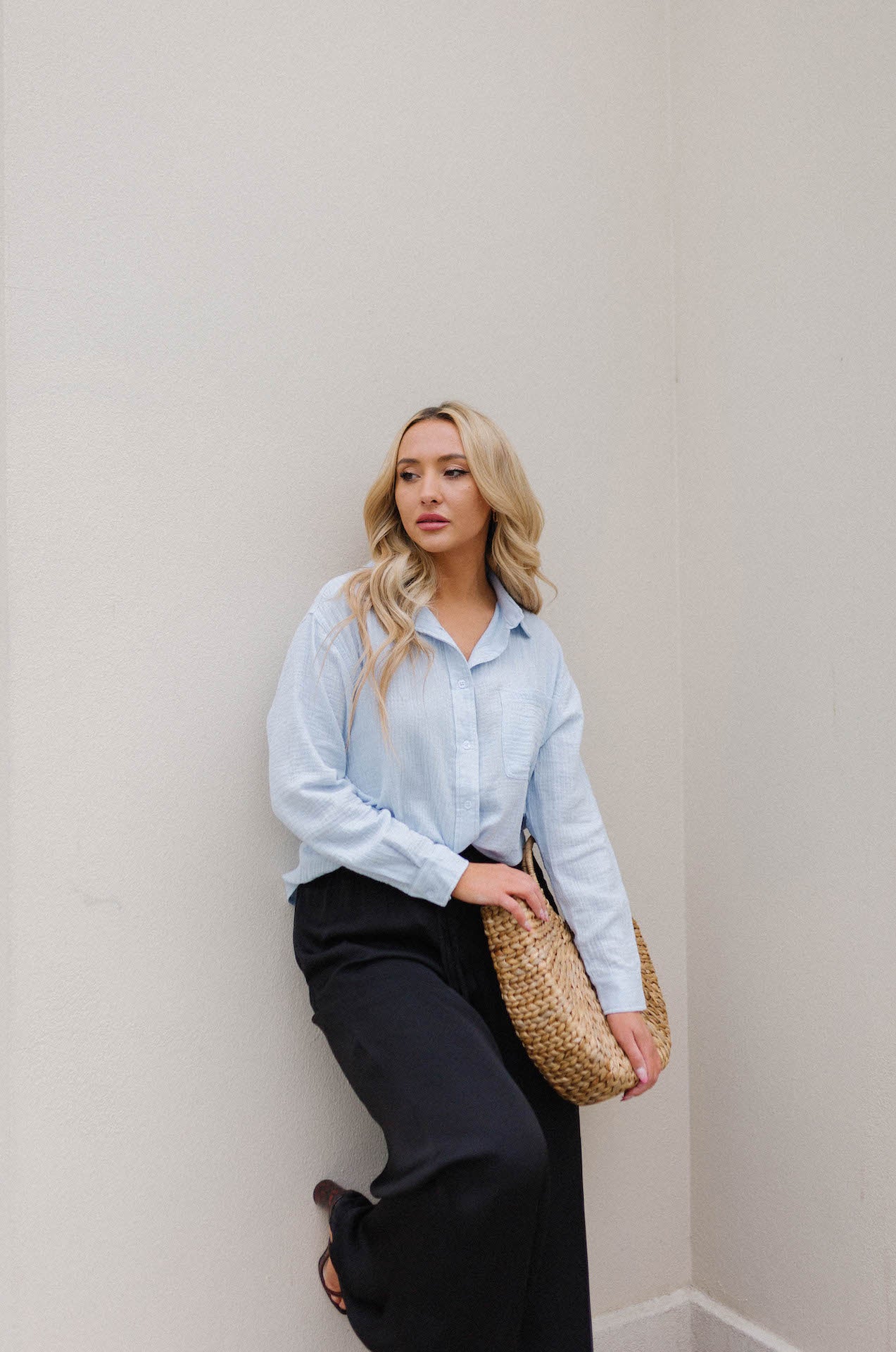 classic button down relaxed fit cotton