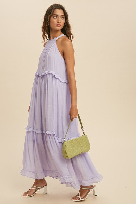 Nyla Maxi Dress - Lavender