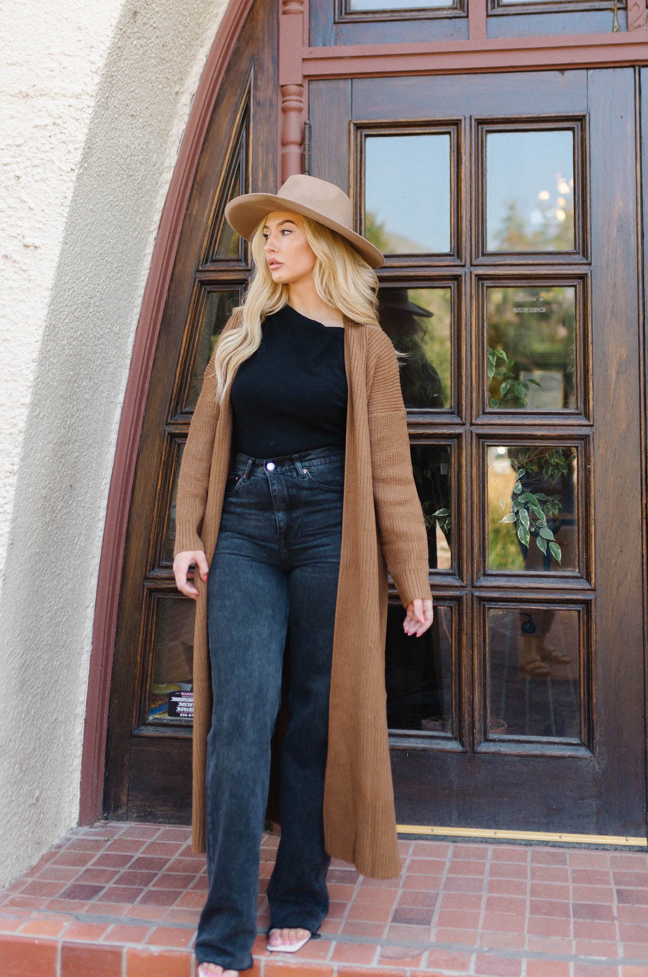 long sleeve maxi cardigan