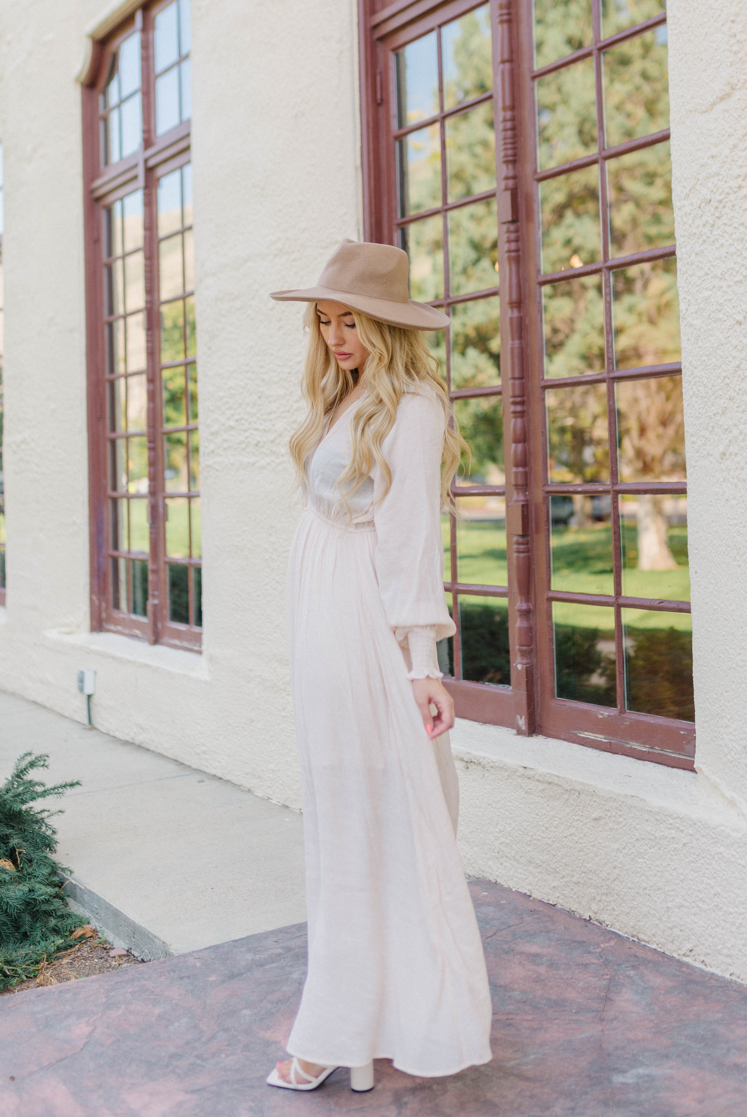 Natural Hues Maxi Dress - Natural Cream
