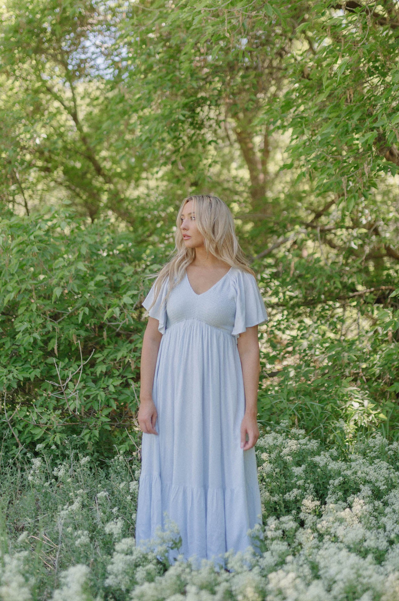 pretty summer maxi dress