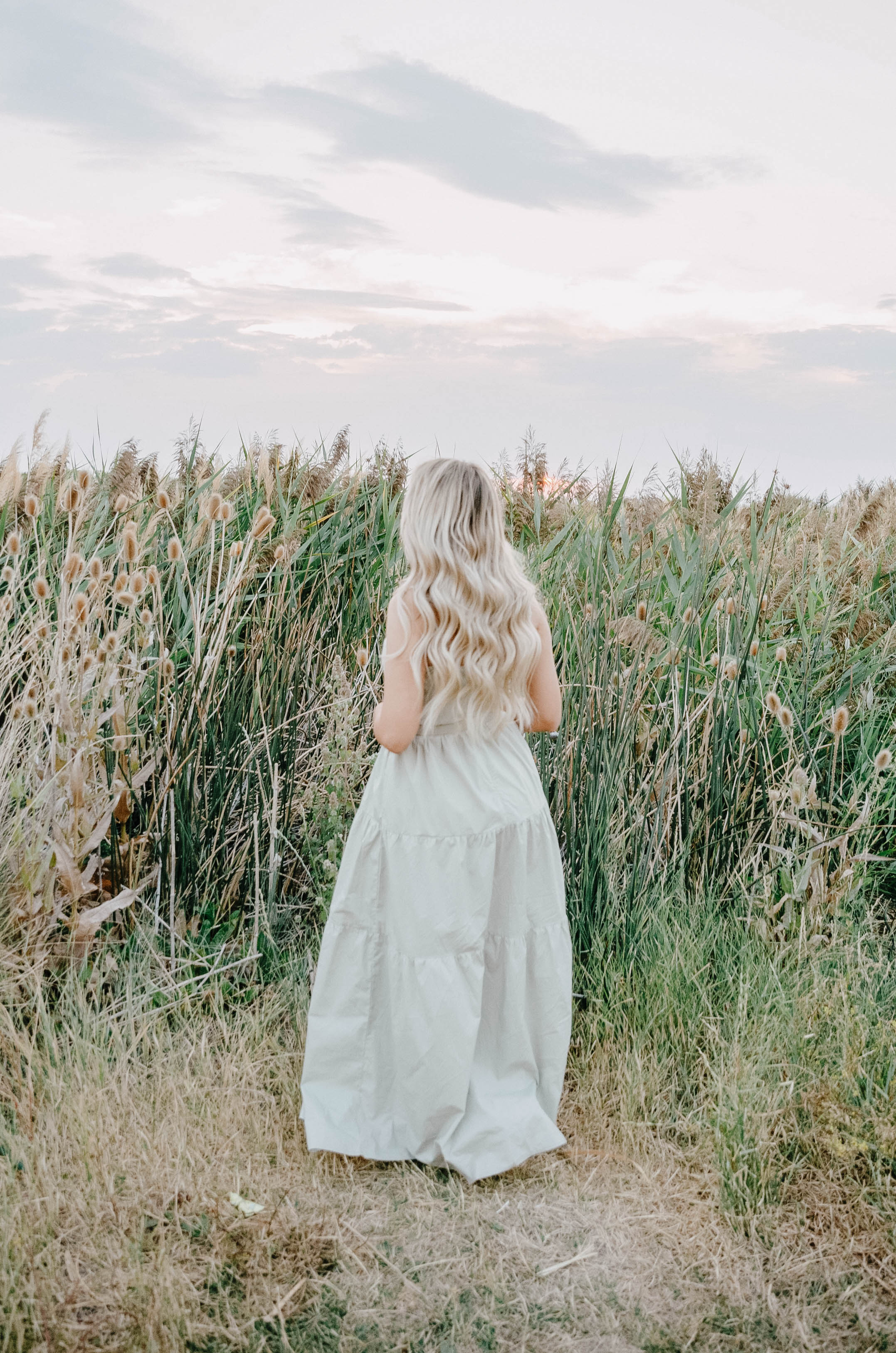 Salt Lake City Utah boutique featuring a maxi sage dress
