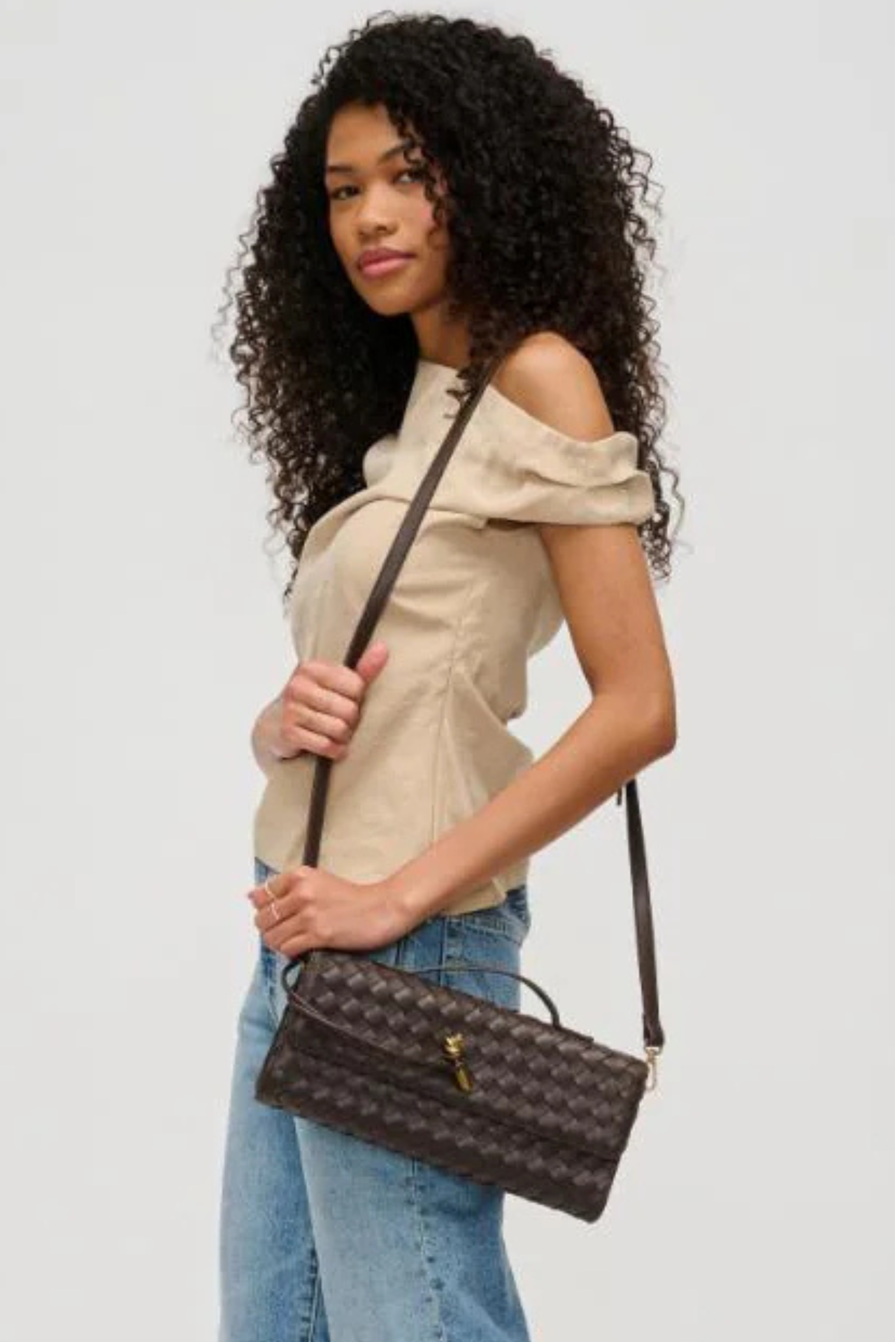 Brown Rectangle Bag