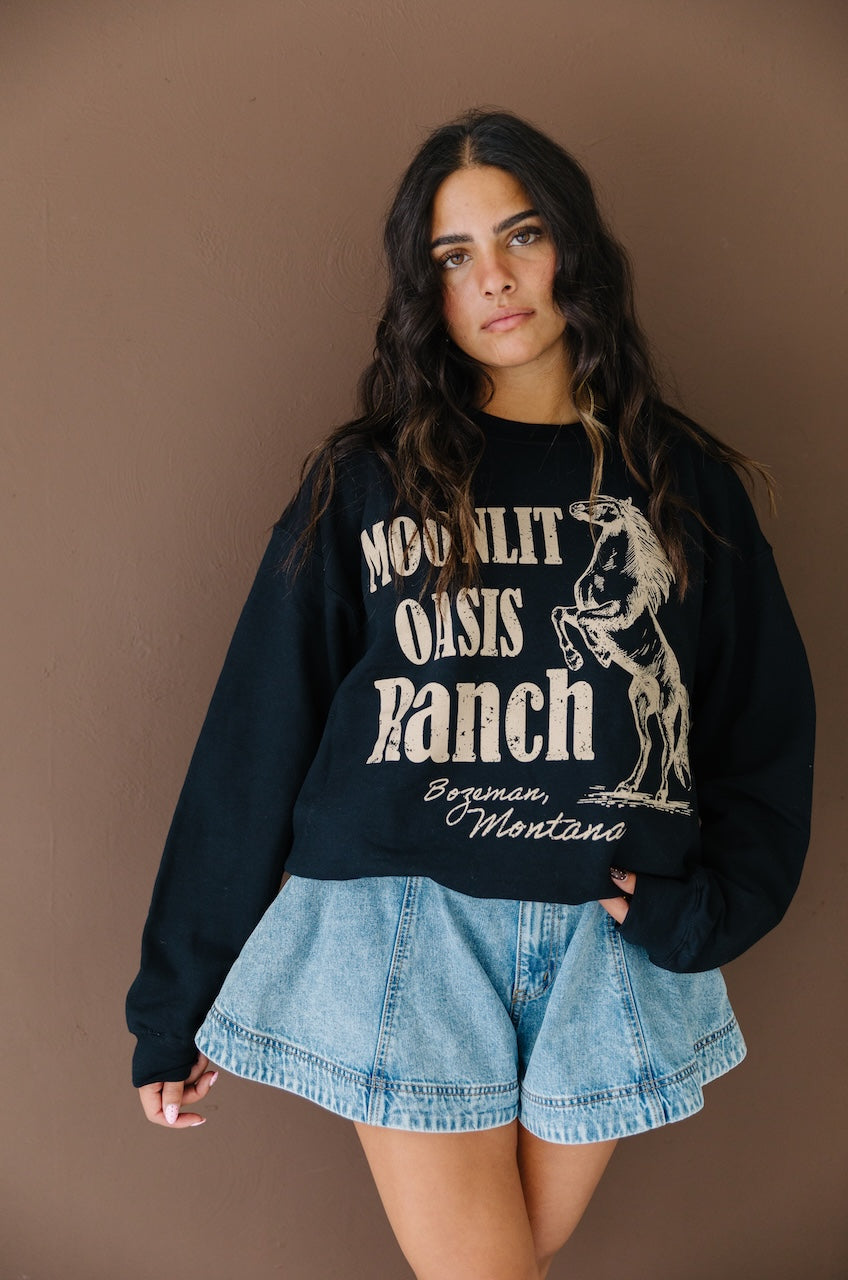 Moonlit Oasis Ranch Sweatshirt