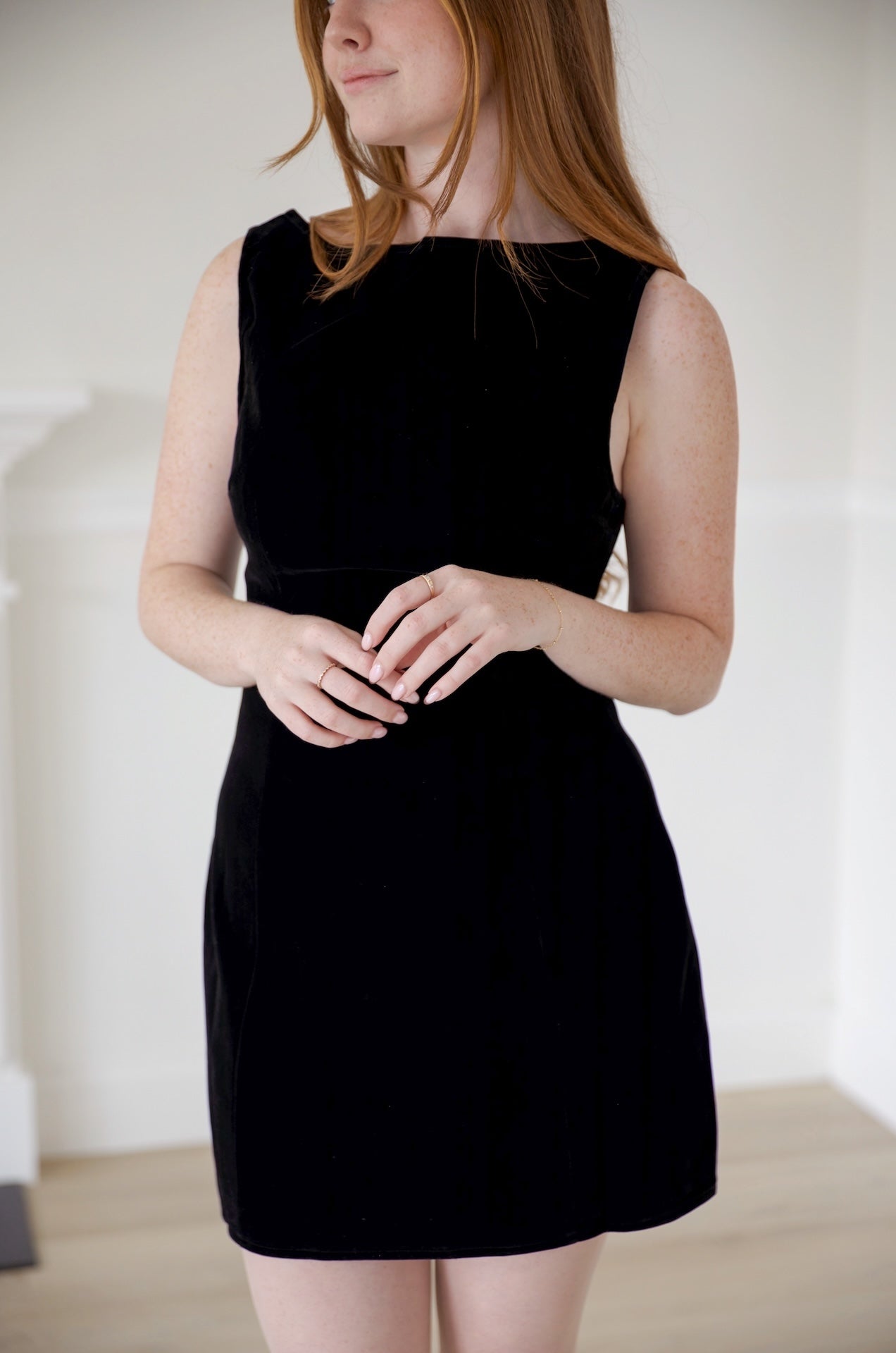 Black Velvet Dress