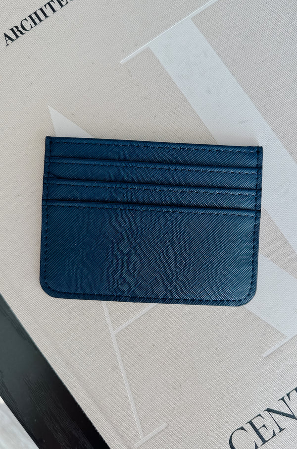 Card Pouch Blue Blue Card Holder