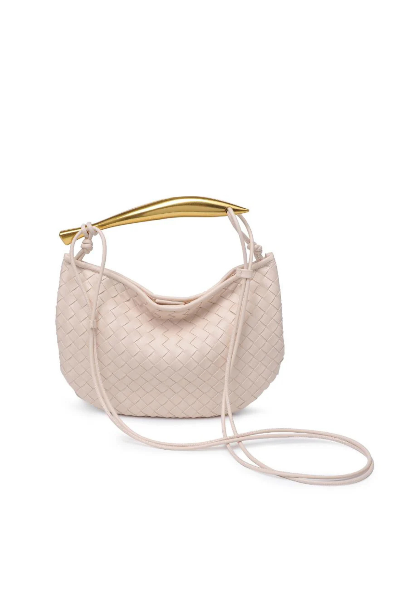 Cream woven bag hotsell