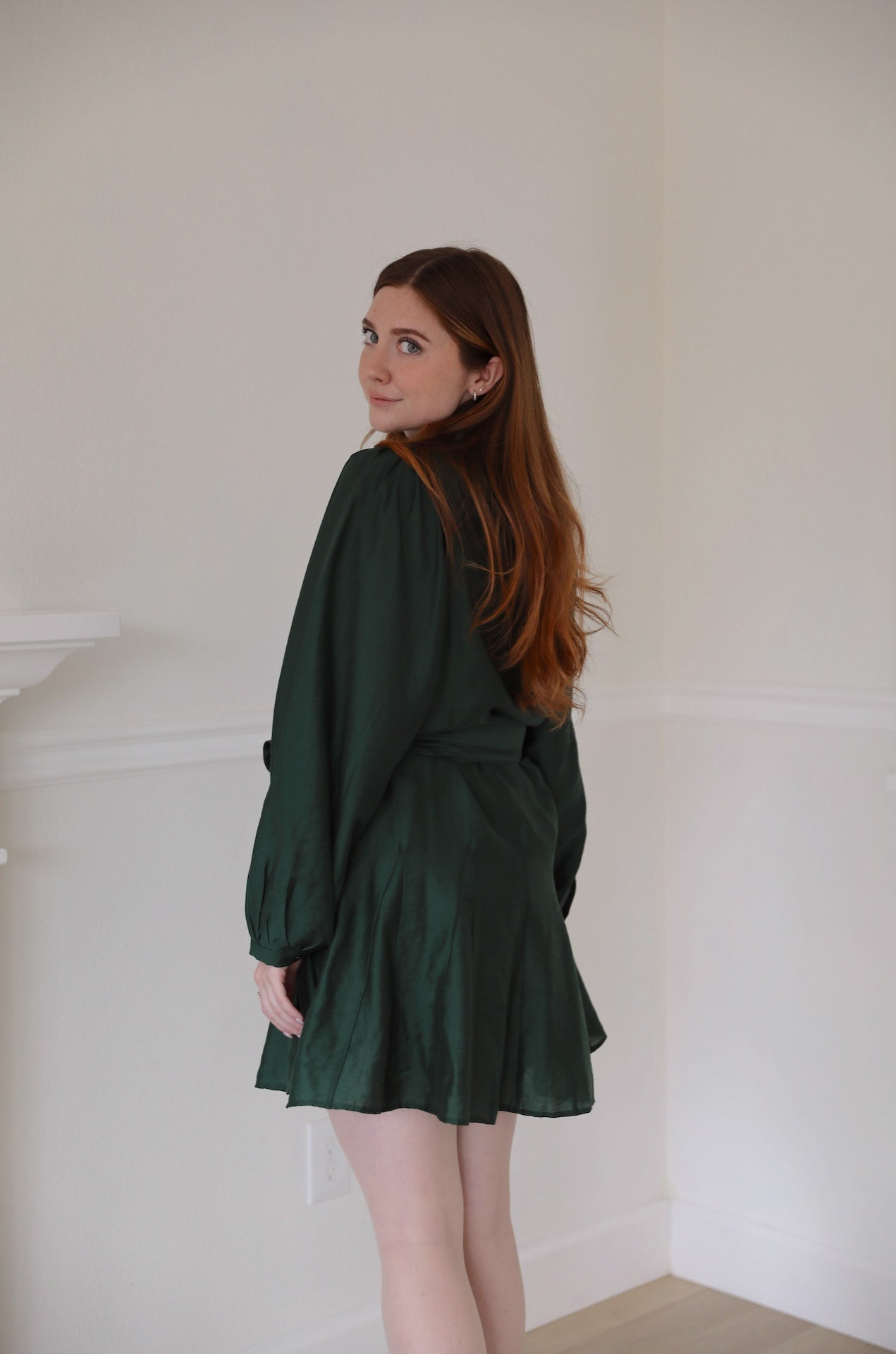 She's An Emerald Mini Dress