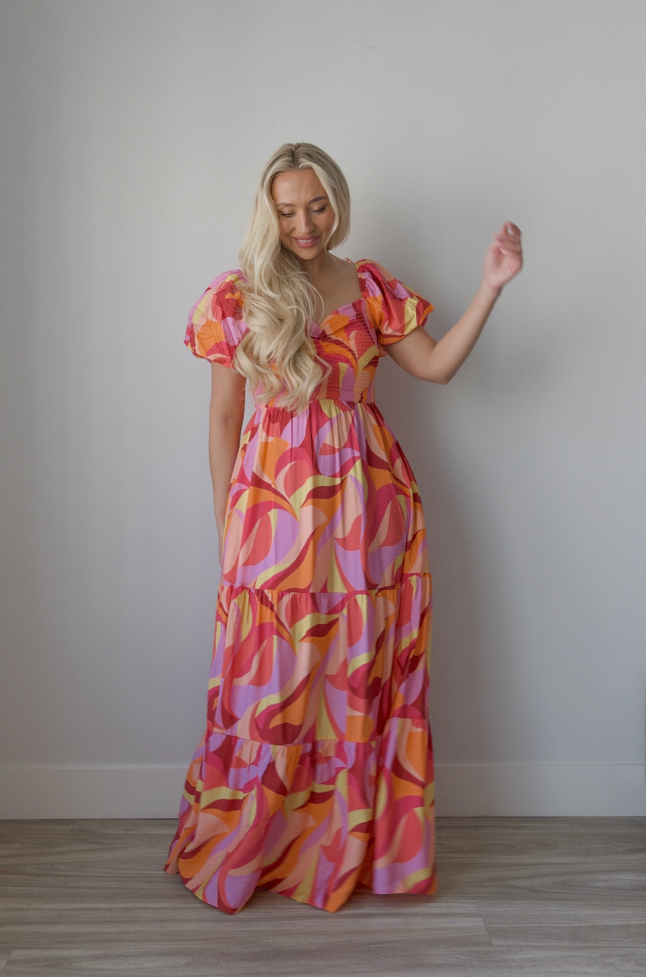 Multicolor Maxi Dress