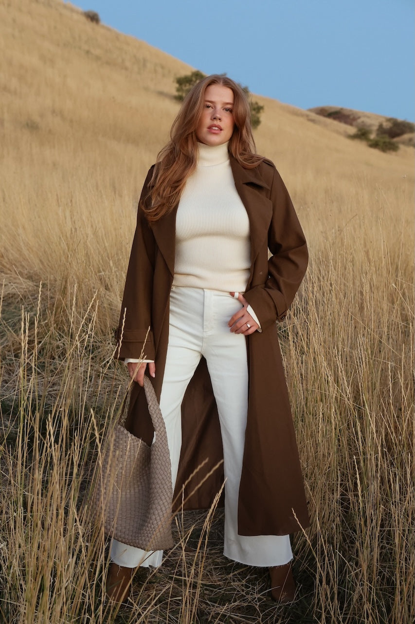 Brown Trench Coat