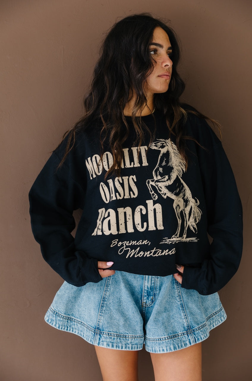 Moonlit Oasis Ranch Sweatshirt