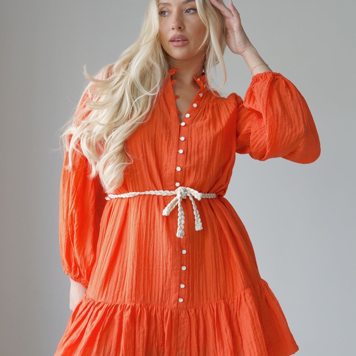 orange short sleeve dress Wrap Linen Dress, Short Sleeve Orange Linen Wrap Dress, Summer Linen Midi  Dress, Womens Dress, Long Linen Dress, Handmade Linen Dress 4287#